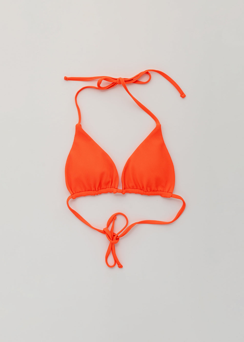 Kai Coral Orange Bikini Top