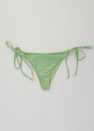 Moana Spring Green Tie-Side Bikini Bottom