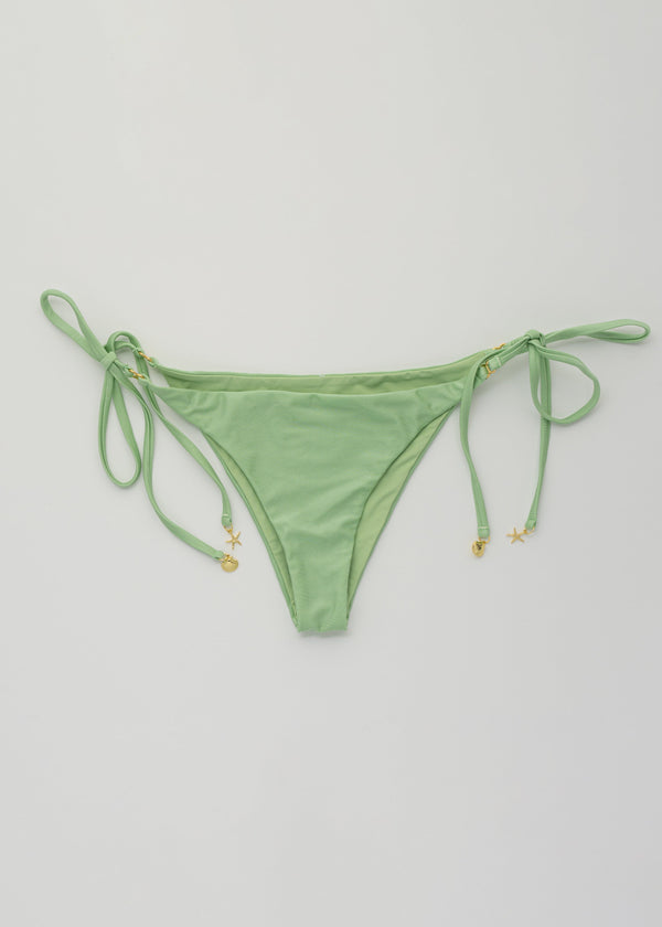 Moana Spring Green Tie-Side Bikini Bottom