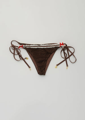 Nalu Brown Bikini Bottom