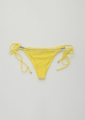 Nalu Yellow Bikini Bottom