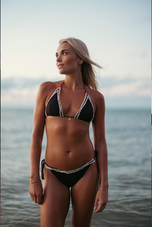 Nalu Brown Bikini Top